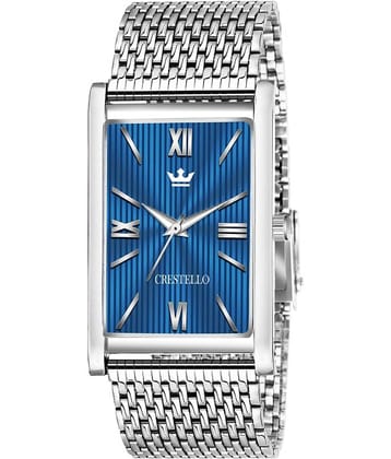 Crestello - Silver Metal Analog Men's Watch