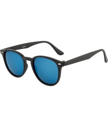 Fair-X Blue Panto Sunglasses ( ZR4414 )