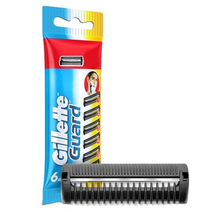 Gillette Guard - Cartridges, 6 Pcs Pouch