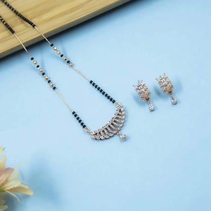 Rosegold Urmi Mangalsutra-set