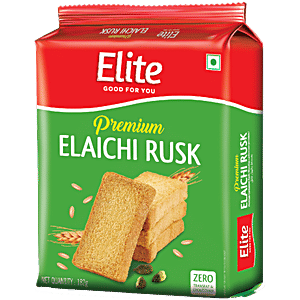 Elite Rusk - Sooji Elaichi, 182 g Elite Rusk - Sooji Elaichi, 182 g