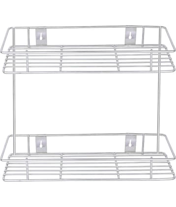 OC9 Silver Stainless Steel Storage Racks ( Pack of 1 )