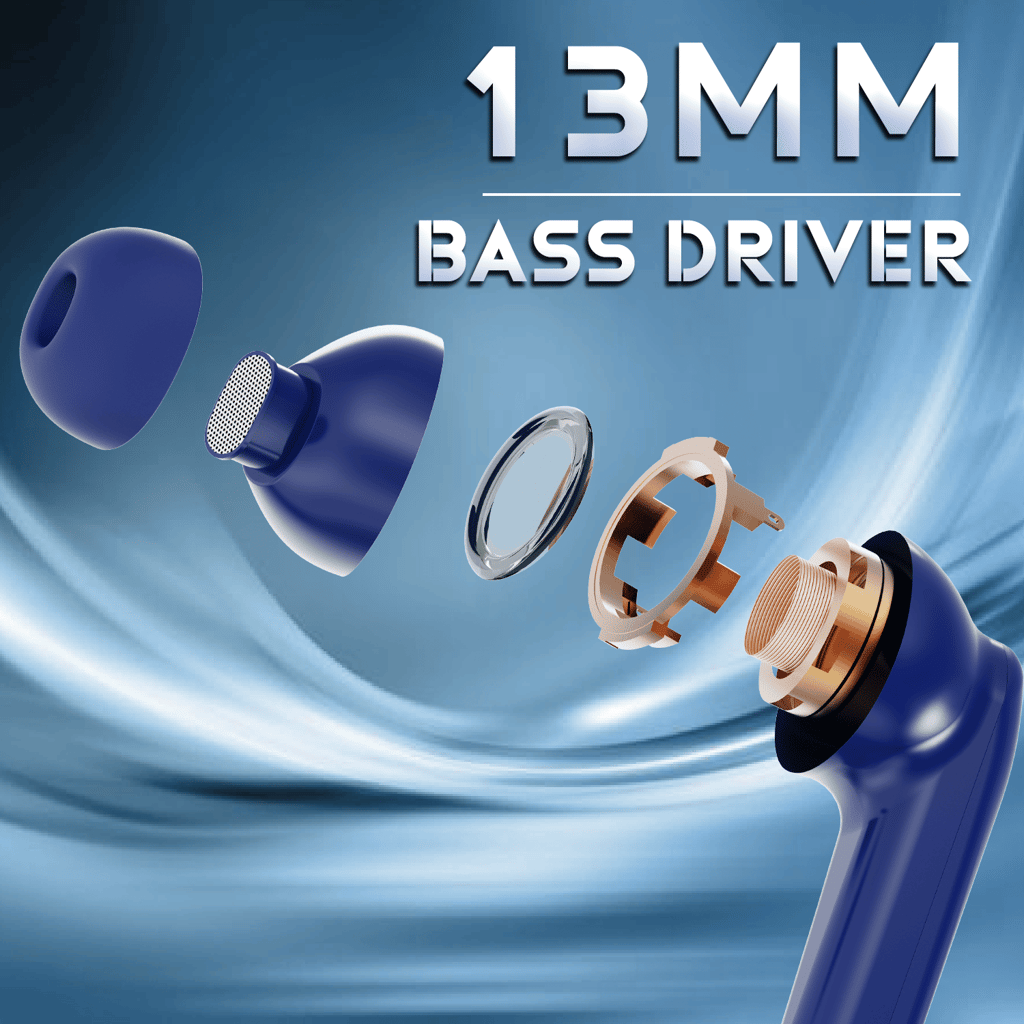 Glider X Earbuds - Black Blue