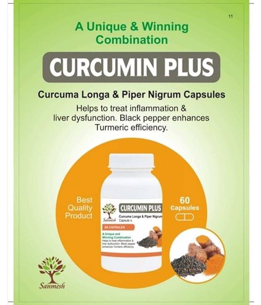 SANMESH AYURVEDIC CURCUMIN PLUS 60 CAPSULES