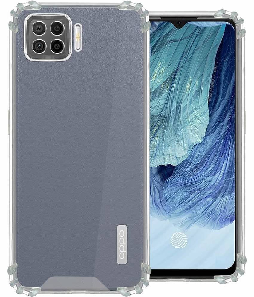 VAKIBO Plain Cases Compatible For Rubber Oppo F17 ( Pack of 1 )