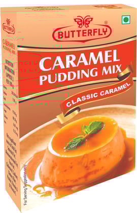 Butterfly Instant Caramel Pudding Mix, 100g (Classic)  by Butterfly Dessert Mixes and Bakery Needs.
