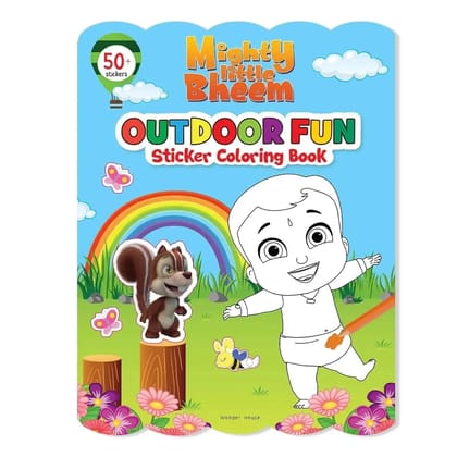 Wonder House Mighty Little Bheem Outdoor Fun Sticker And Coloring Activity Book