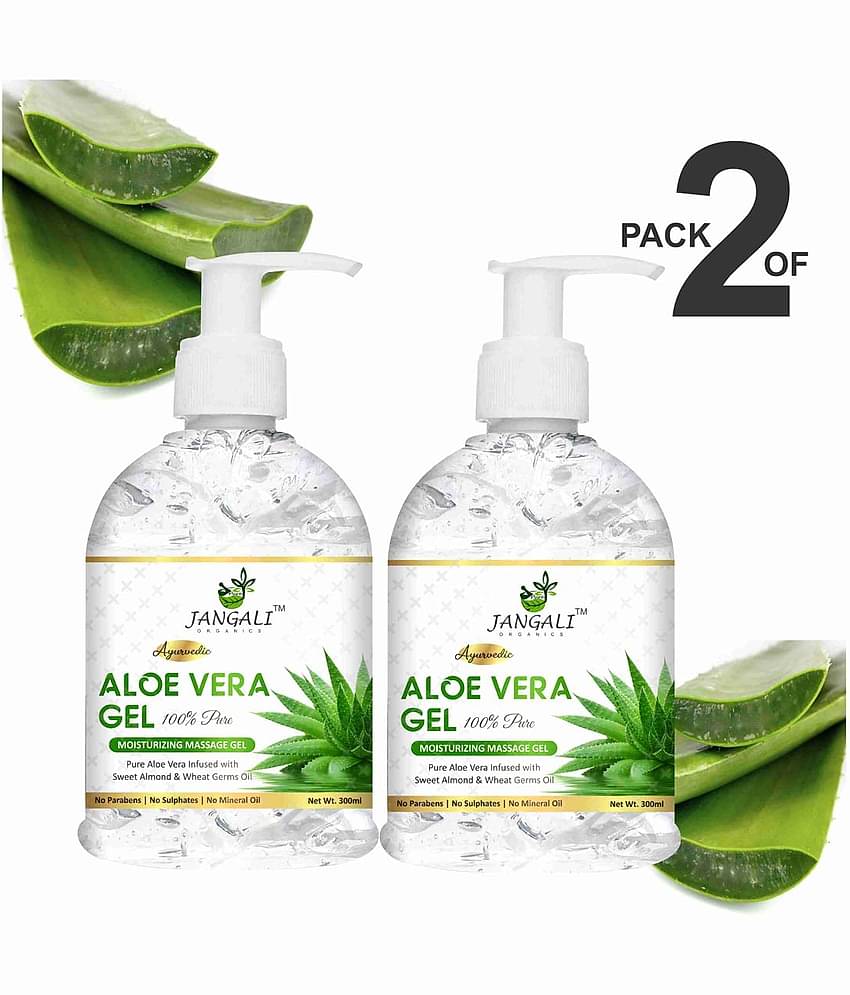 PURE JANGALI ORGANICS 100% PURE Aloe Vera Gel (600 ml)