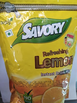 Savory Refreshing Lemon Instant drink 
