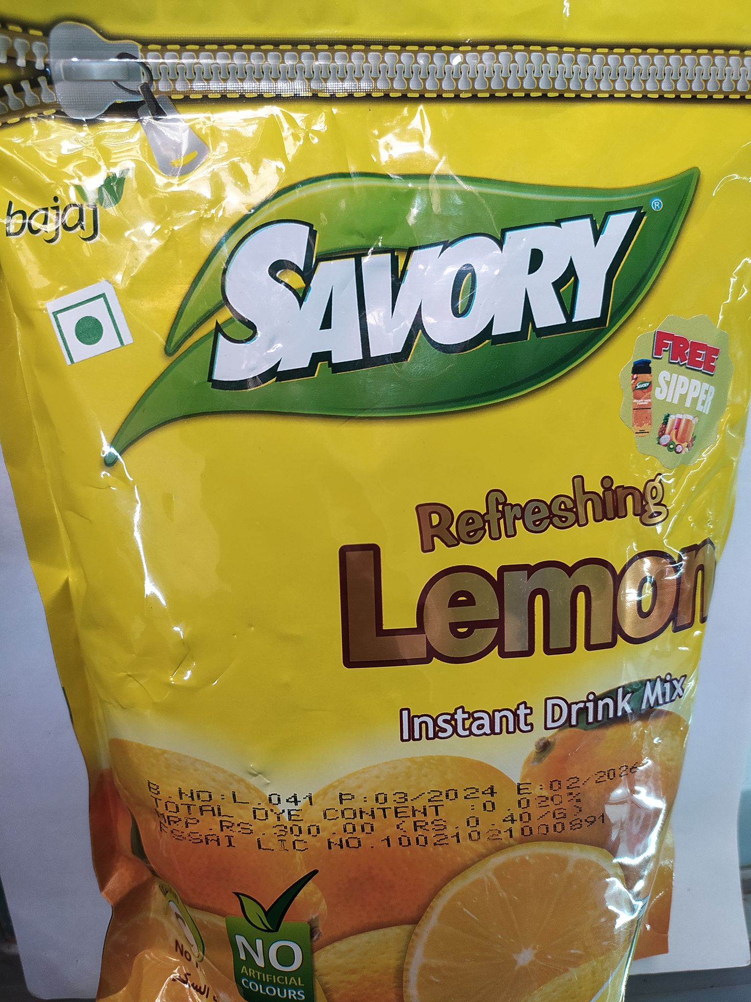 Savory Refreshing Lemon Instant drink 