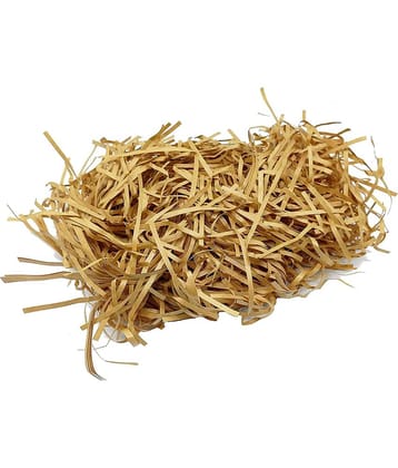 PRANSUNITA 100 gms Easter Basket Paper Grass Raffia Shreds Coloured Shredded Tissue Paper Grass for Hamper Filling, Gift Packaging, Easter Decoration Party Crafts Accessories- SUPER VALUE PACK Color – Brown