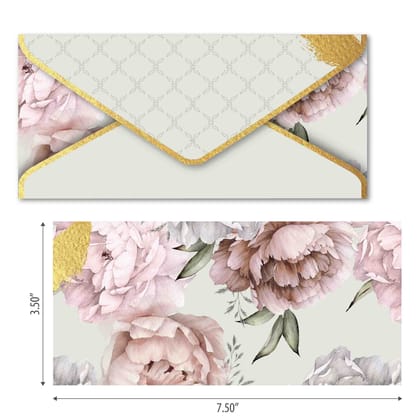 Mint Bloom - Money Envelopes-Pack of 10 / No