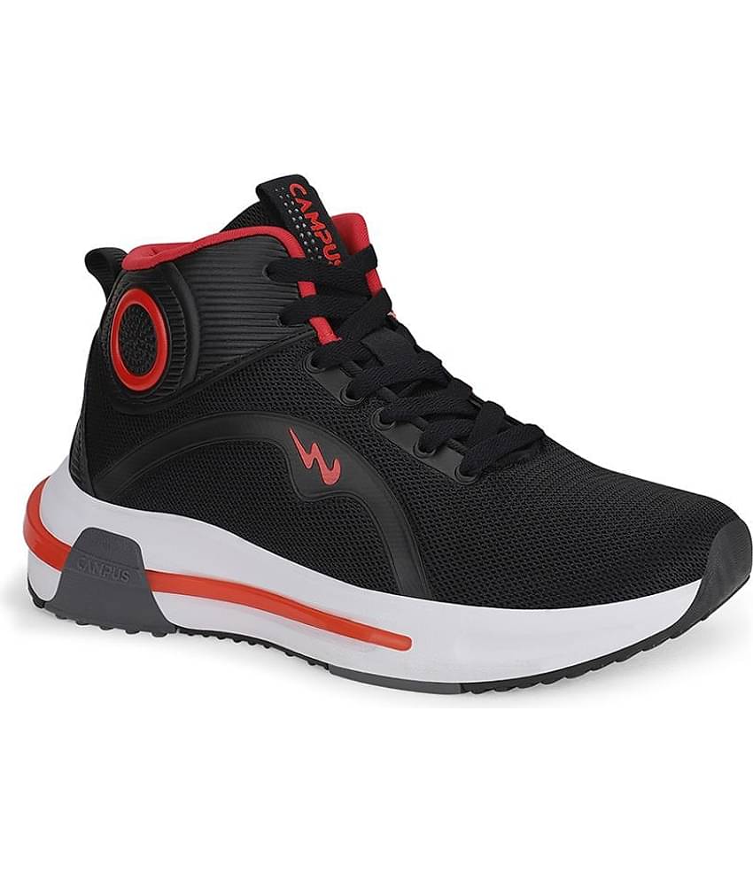 Campus DOMS Black Men's Sneakers