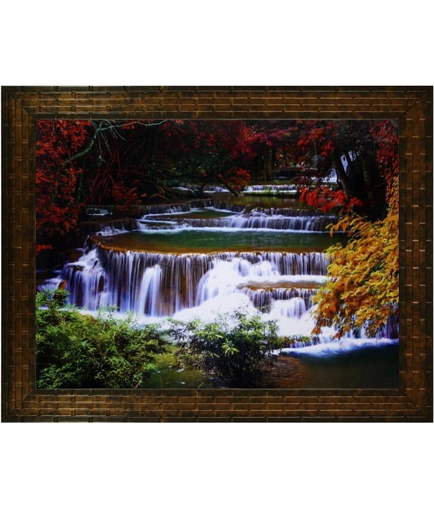 Indianara - Landscape Painting With Frame