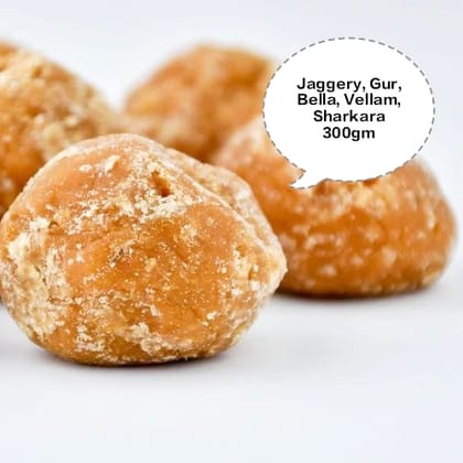 Jaggery, Gur, Gud, Bella, Vellam, Gul 300gm
