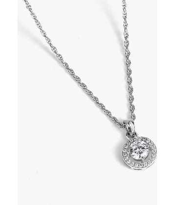 PUJVI - White Pendant ( Pack of 1 )