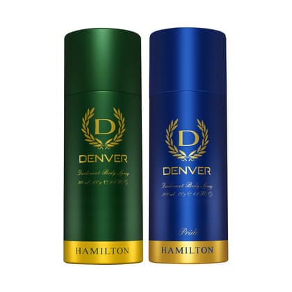 Denver Pack of 2 Deos (Hamilton + Pride) - 200ml Each