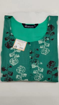 Stylish Green Cotton Top