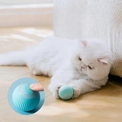 Rotating Cat Toy Ball, Interactive Cat Toys Rechargeable Rotating Ball with LED Rotating Cat Toy Ball, Interactive Cat Toys Rechargeable Rotating Ball with LED