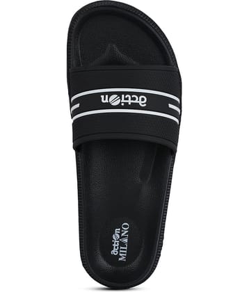 Action Off White Men's Slide Flip Flop