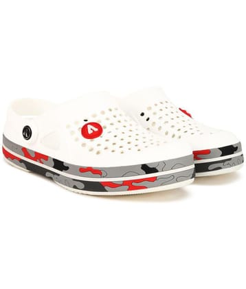 Aqualite - White Mens Clogs - None