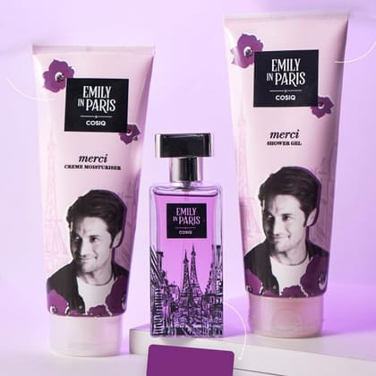 Cos-IQ EIP Luxury Men Gabriel's Merci Fragrance & Hydration Skin Gift Set | Eau De Parfum, Shower Gel & Moisturizer for long-lasting | Cheerful fragrance & Glowing Skin For Women (Set of 3) Cos-IQ EIP Luxury Men Gabriel's Merci Fragrance & Hydration Skin