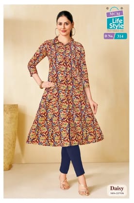 Daisy Vol 3 Mcm Lifestyle A-Line Kurti