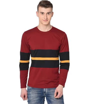 Glito Pack of 1 Cotton Blend Regular Fit Men's T-Shirt ( Multicolor )