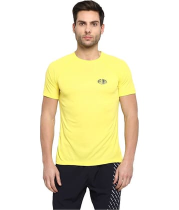 OFF LIMITS Yellow Polyester T-Shirt