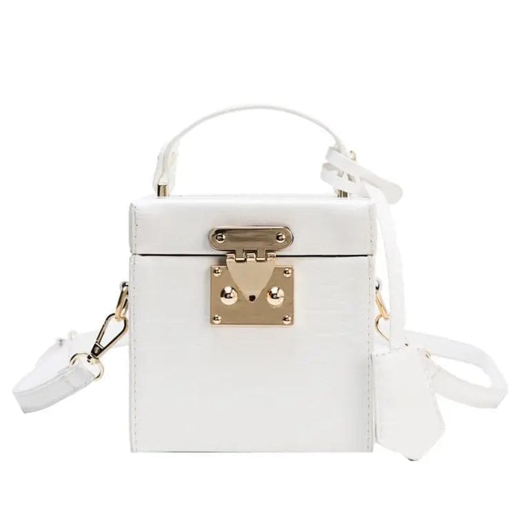 Women Square Ladies Shoulder Bag Fashion Crocodile Crossbody Bag