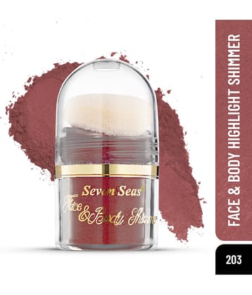 Seven Seas face & Body Shimmer Highlighter | Highlighter for Face and Body