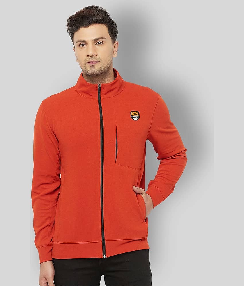 Glito - Orange Polyester Regular Fit Men's Casual Jacket ( Pack of 1 )