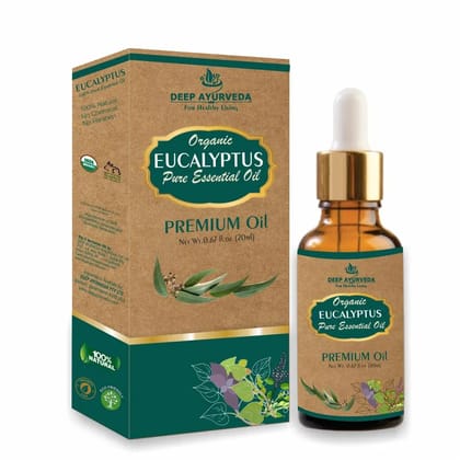 Eucalyptus Pure Essential Oil - Clears Congestion, Relieves Pain & Boosts Immunity