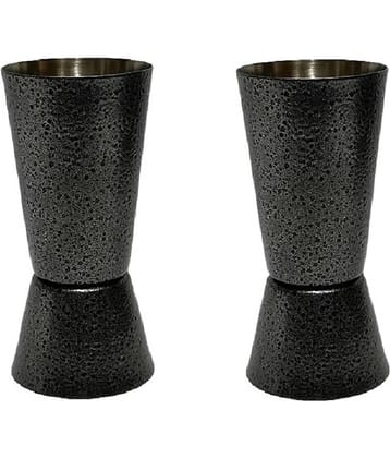 Dynore Silver Stainless Steel Peg Measurer ( Pack of 2 )