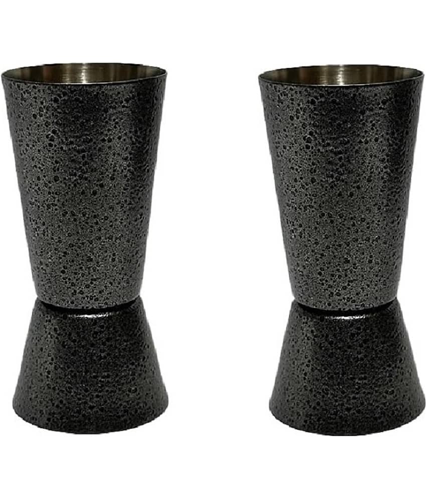 Dynore Silver Stainless Steel Peg Measurer ( Pack of 2 )