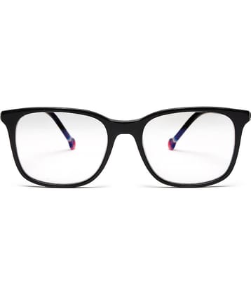 YourSpex - Black Rectangular Eyeglass Frame ( Pack of 1 )
