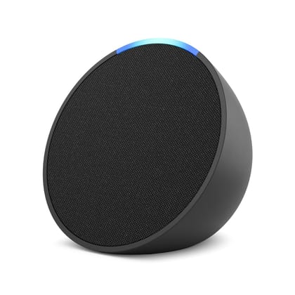 Amazon Echo Pop| Smart speaker with Alexa and Bluetooth| Full sound, balanced bass, crisp vocals| Black Amazon Echo Pop| Smart speaker with Alexa and Bluetooth| Full sound, balanced bass, crisp vocals| Black - Black