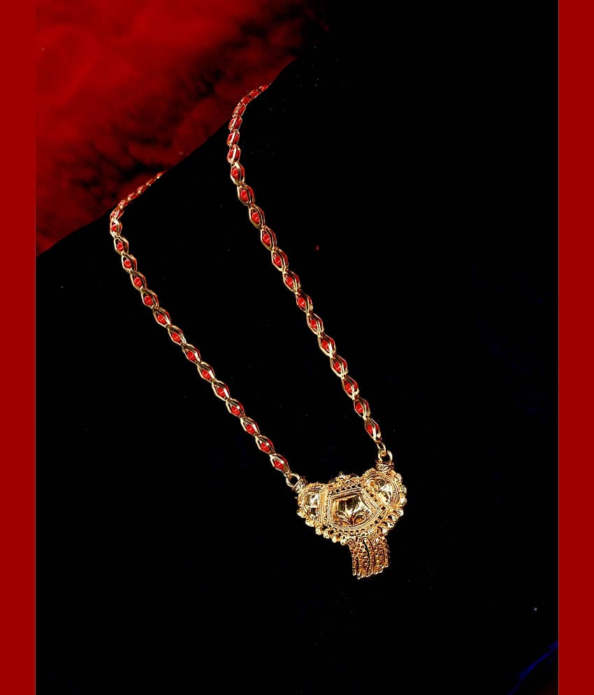 KRIMO Golden Mangalsutra ( Pack of 1 )