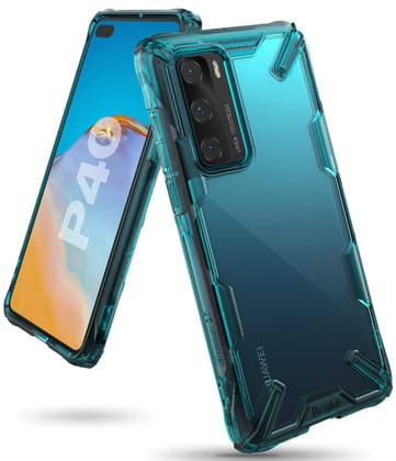 Huawei P40 Back Cover Case | Fusion X-TURQUOISE GREEN