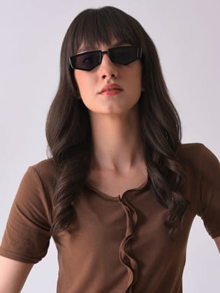 Grey Lens Black Other Sunglasses-Sunglasses