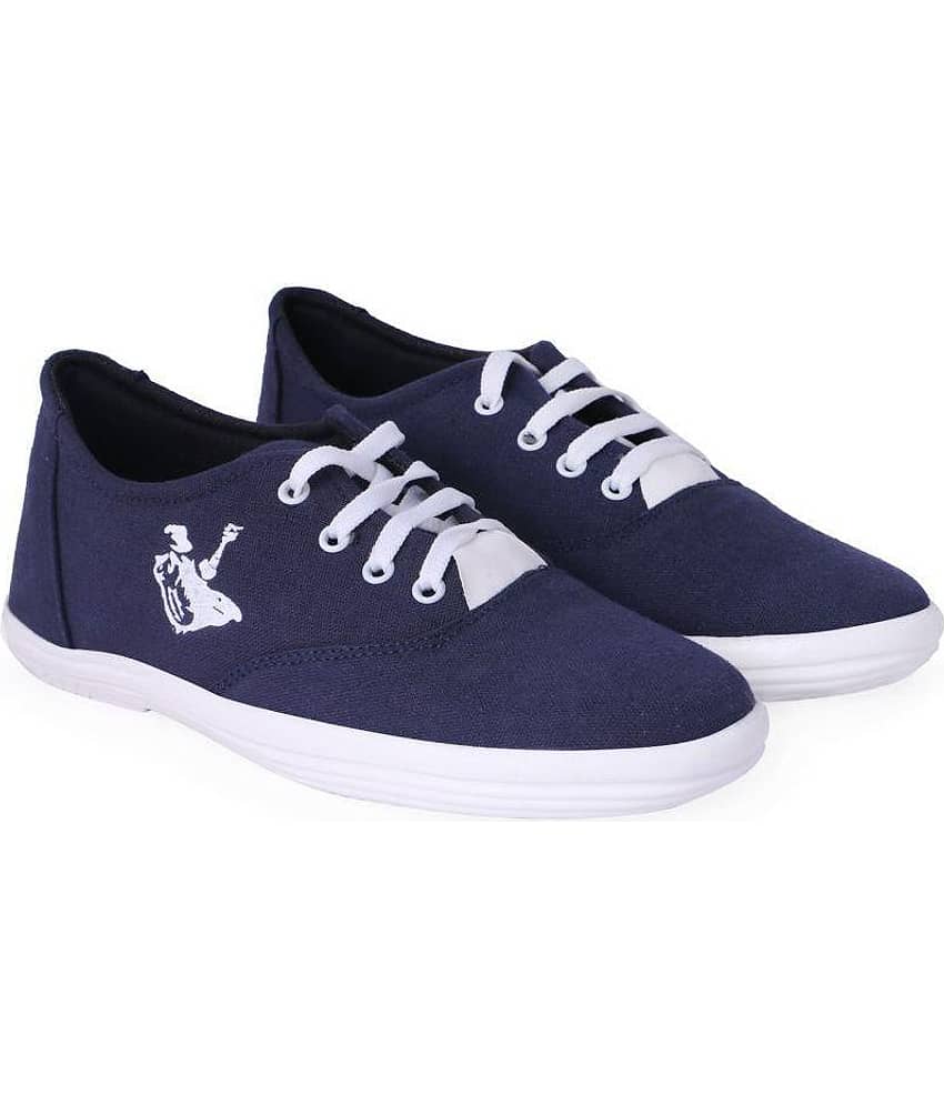 Kzaara Lifestyle Navy Casual Shoes