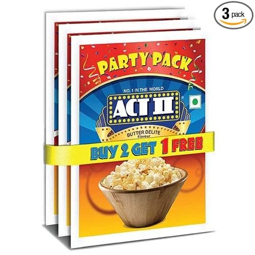 ACT-II PARTY PACK 120GM +30GM FREE 