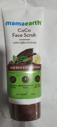 Mamaearth Coco Face scrub With coffee & cocoa For rich exfoliation 