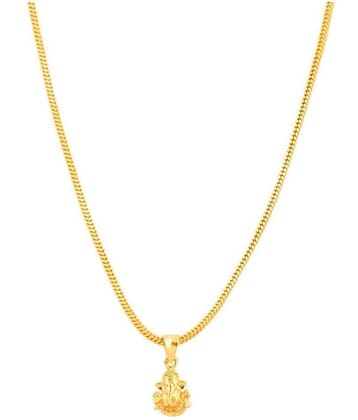 Jewar Mandi Gold Plated Chain ( Set of 2 )