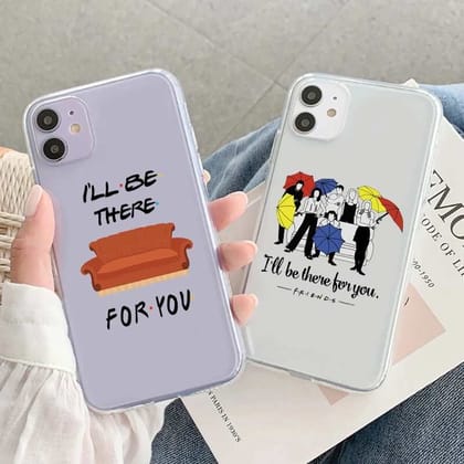 Tv Show Friends Custom Slim Soft Phone Cases-I'll be there for you with umbrellas