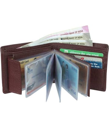Loopa - Brown PU Men's Money Clipper ( Pack of 1 )