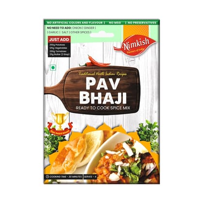 Nimkish Pav Bhaji Masala 30g