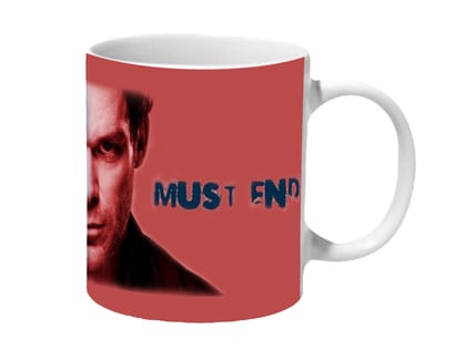 Multicolor Heisenberg And Dexter All Evil Must End Ceramic Mug