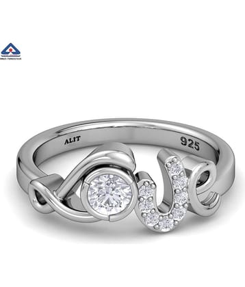 ALITJEWELLERY - Silver Rings ( Pack of 1 )