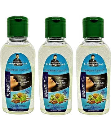 Parampara Ayurved Anti Dandruff Shampoo 100 mL Pack of 3